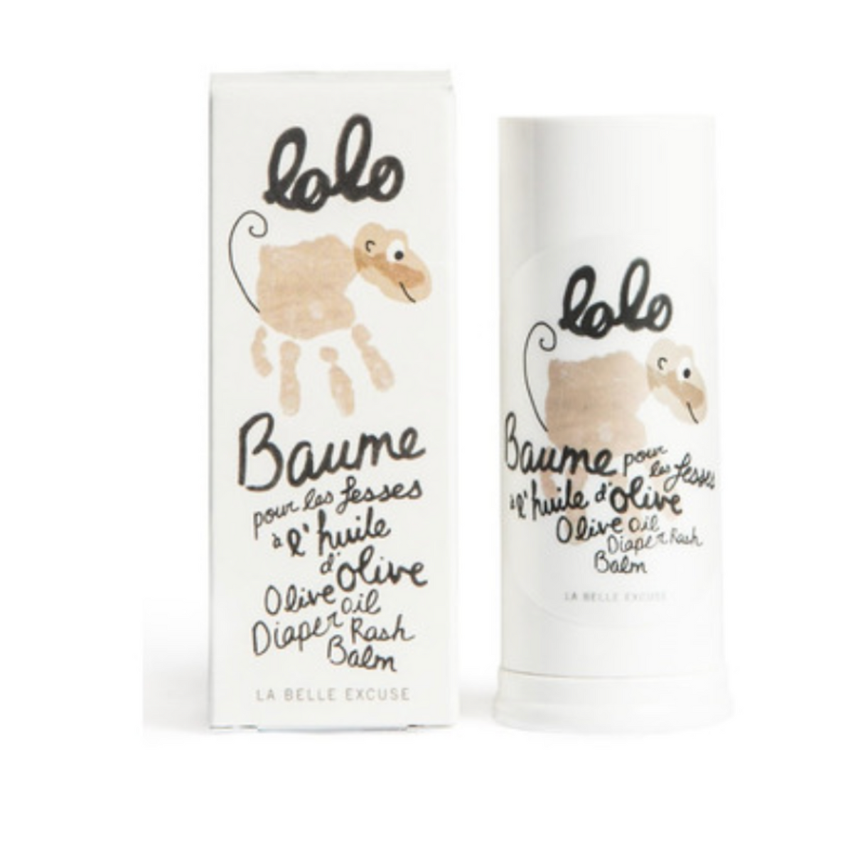 Lolo - Crème pour les Fesses à l'Huile d'Olive||Lolo - Olive Oil Diaper Rash Cream