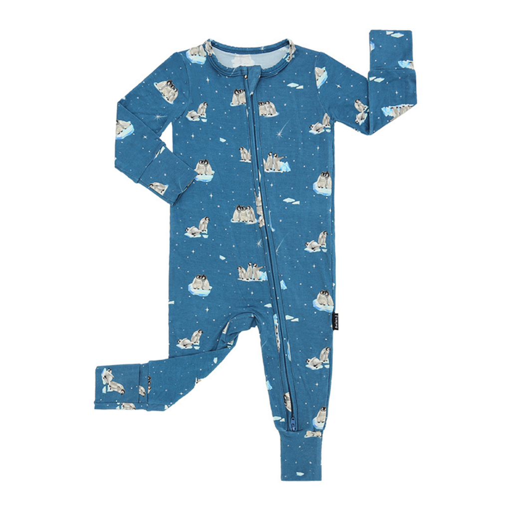 Penguins Night Sky Sleeper - Little Kinfolk Boutique | Children's Clothing Regina, SK