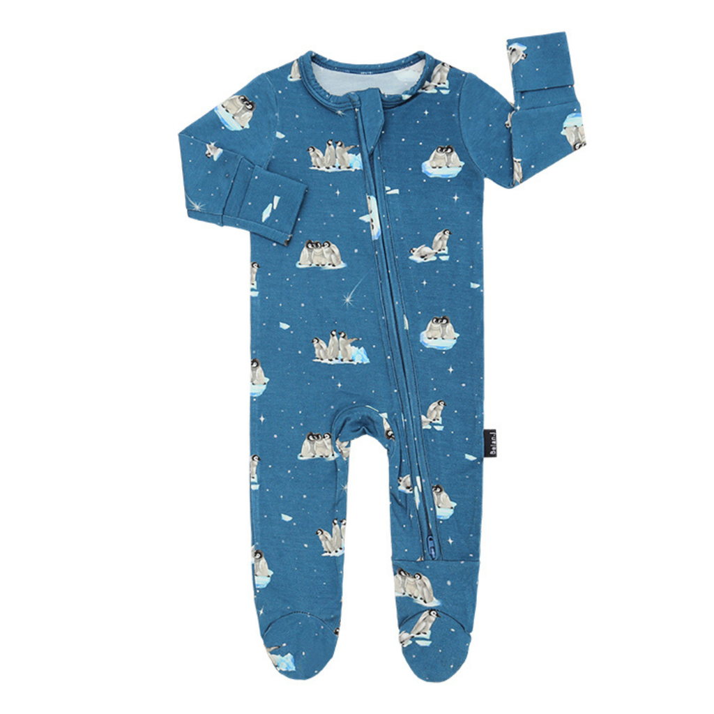Penguins Night Sky Sleeper - Little Kinfolk Boutique | Children's Clothing Regina, SK