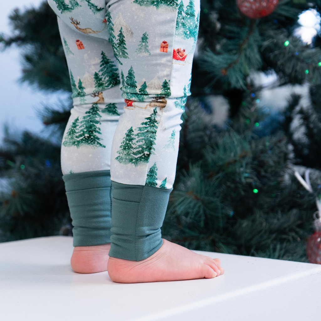 Sleigh Ride Bamboo Sleeper - Little Kinfolk Boutique | Children's Clothing Regina, SK