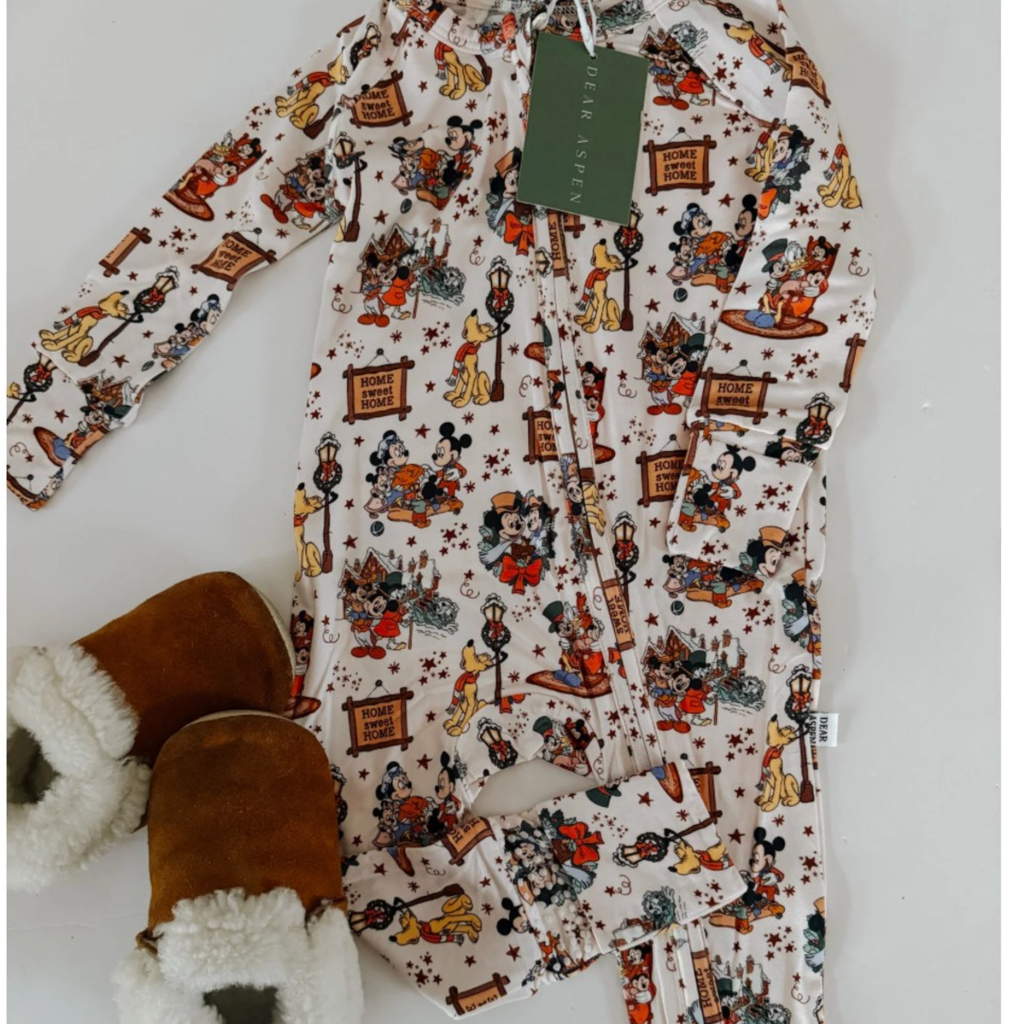 Home Sweet Home Bamboo Sleeper - Little Kinfolk Boutique | Children's Clothing Regina, SK