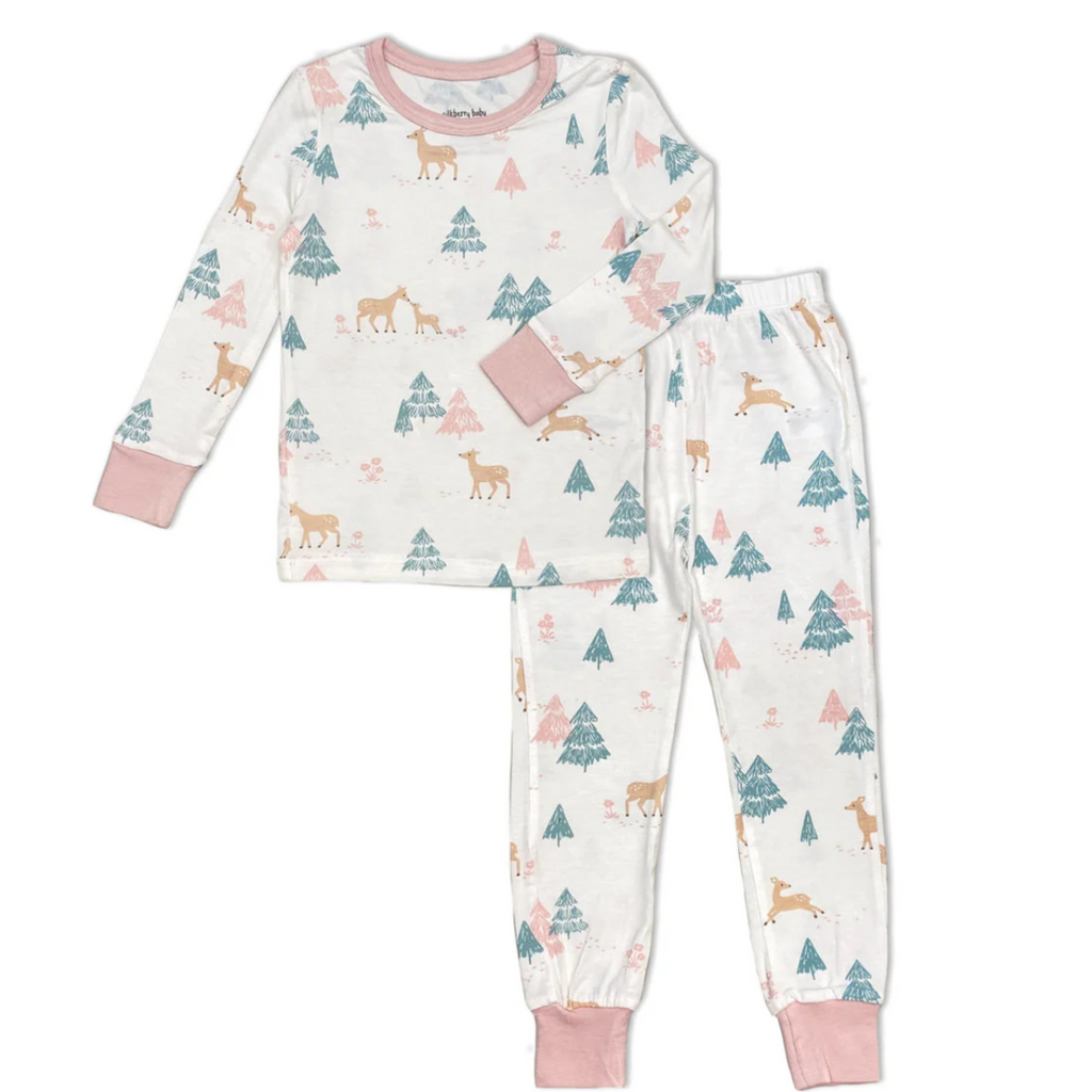 Deer Forest PJ Set - Little Kinfolk Boutique | Children's Clothing Regina, SK