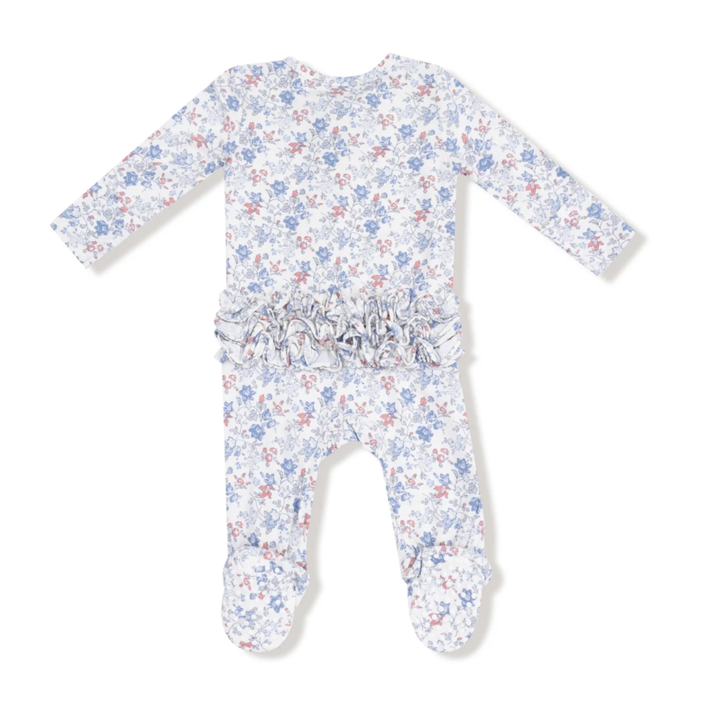 Country Girl Ruffle Floral Sleeper - Little Kinfolk Boutique | Children's Clothing Regina, SK
