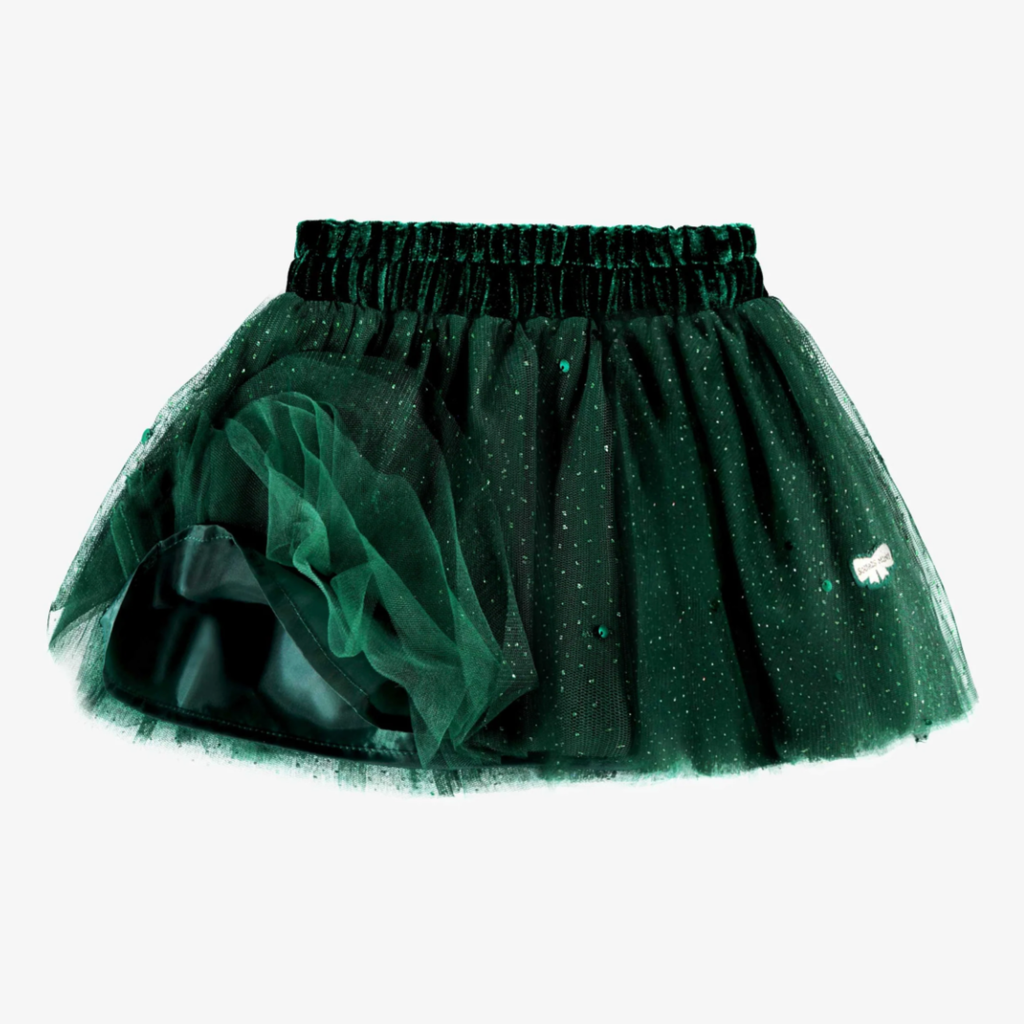Hailey Sparkle Tulle Holiday Skirt - Little Kinfolk Boutique | Children's Clothing Regina, SK