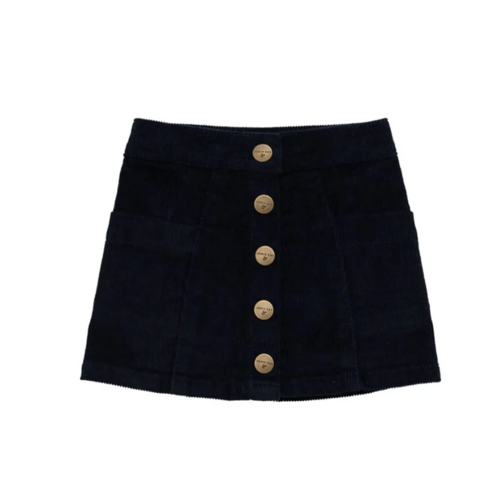 Lara Skirt in Ebony PRESALE - Little Kinfolk Boutique | Children's Clothing Regina, SK
