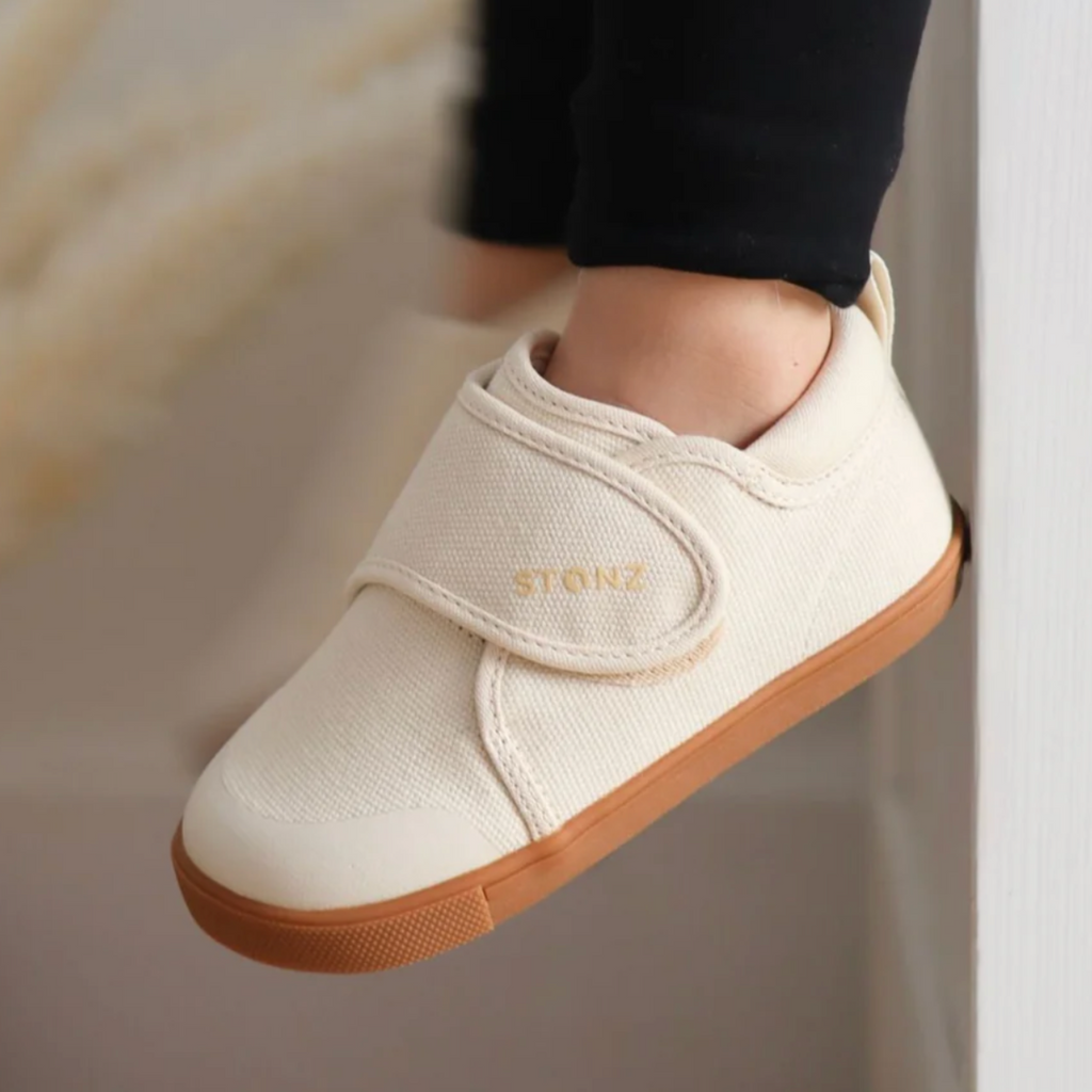 Stonz OATMEAL Cruiser Natural Toddler & Baby Shoes - Little Kinfolk Boutique | Children's Clothing Regina, SK