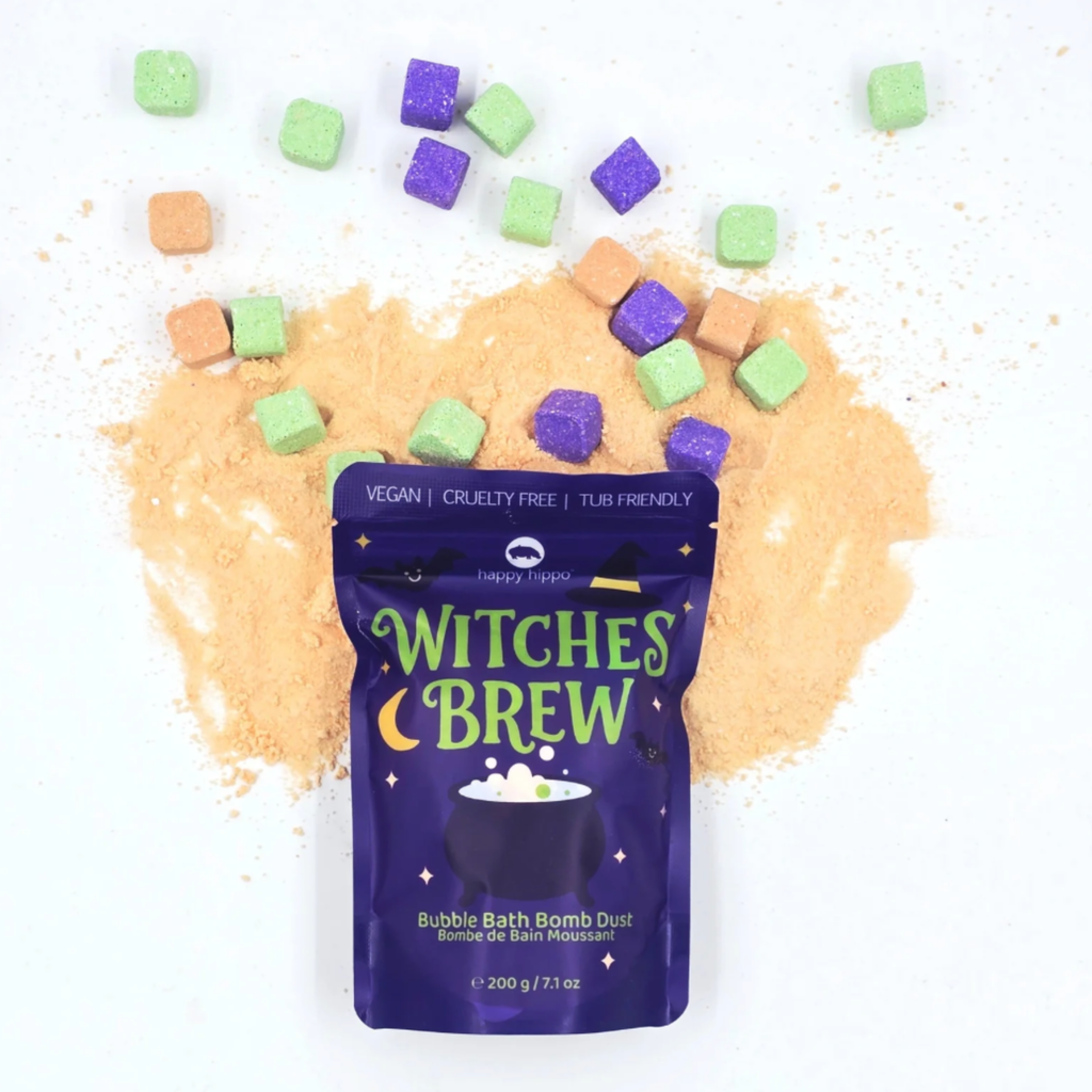 Witches Brew - Bubble Bomb Dust + Mini Bath Bombs - Little Kinfolk Boutique | Children's Clothing Regina, SK