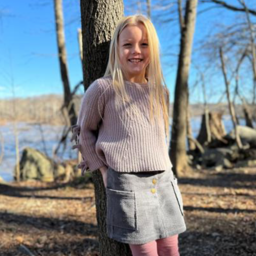 Daphne Corduroy Skirt - Little Kinfolk Boutique | Children's Clothing Regina, SK