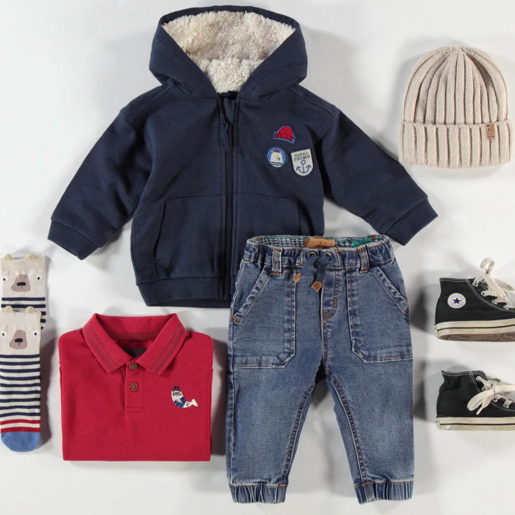 Matthew Dark Stretch Denim - Little Kinfolk Boutique | Children's Clothing Regina, SK
