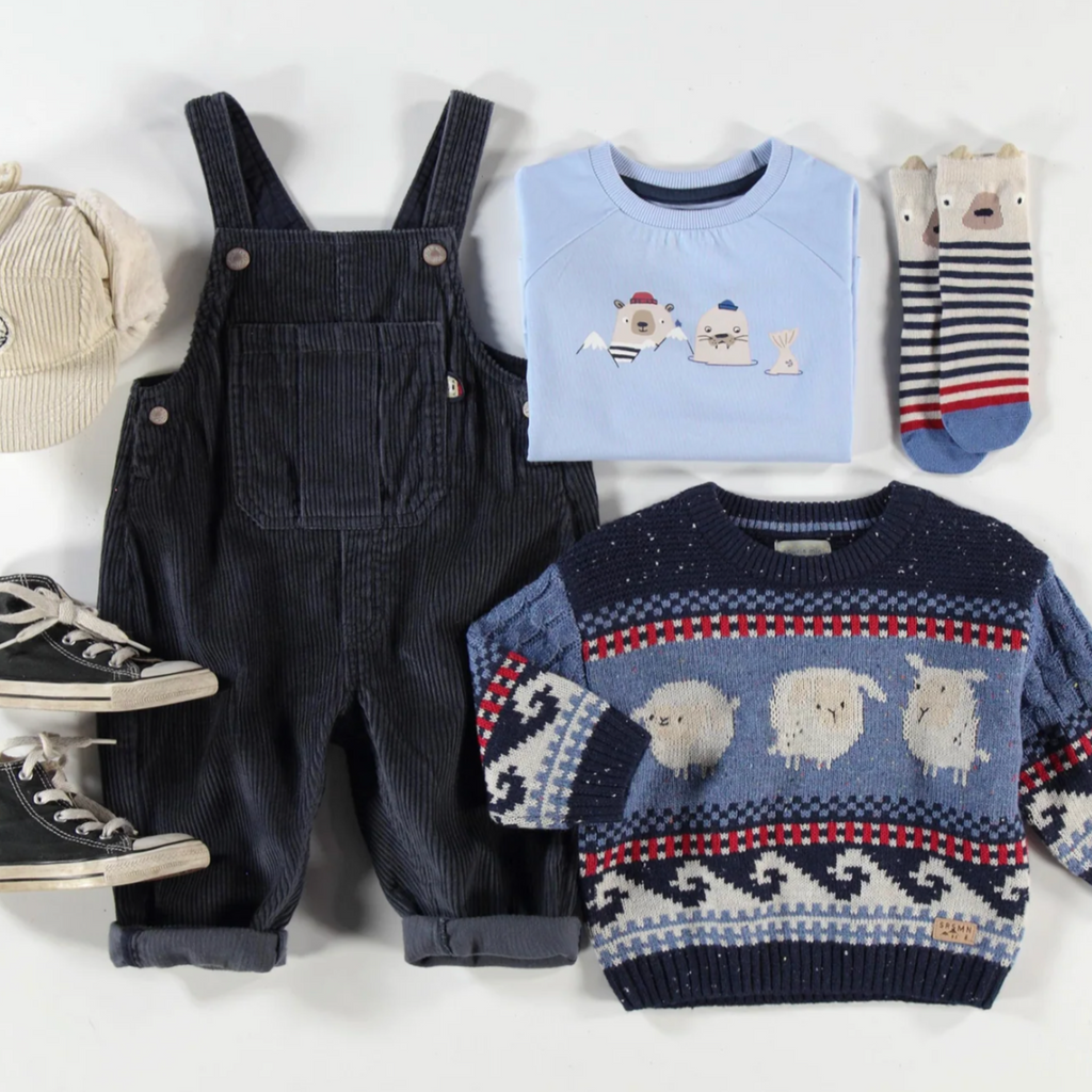 Henry Ice Berg Buds Long Sleeve Tee - Little Kinfolk Boutique | Children's Clothing Regina, SK
