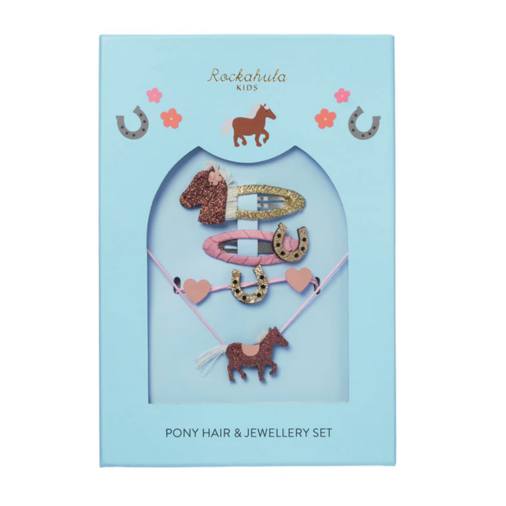 Peggy Pony Hair & Jewellery Set - Little Kinfolk Boutique | Children's Clothing Regina, SK