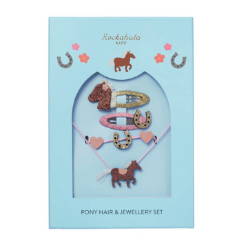 Peggy Pony Hair & Jewellery Set - Little Kinfolk Boutique | Children's Clothing Regina, SK