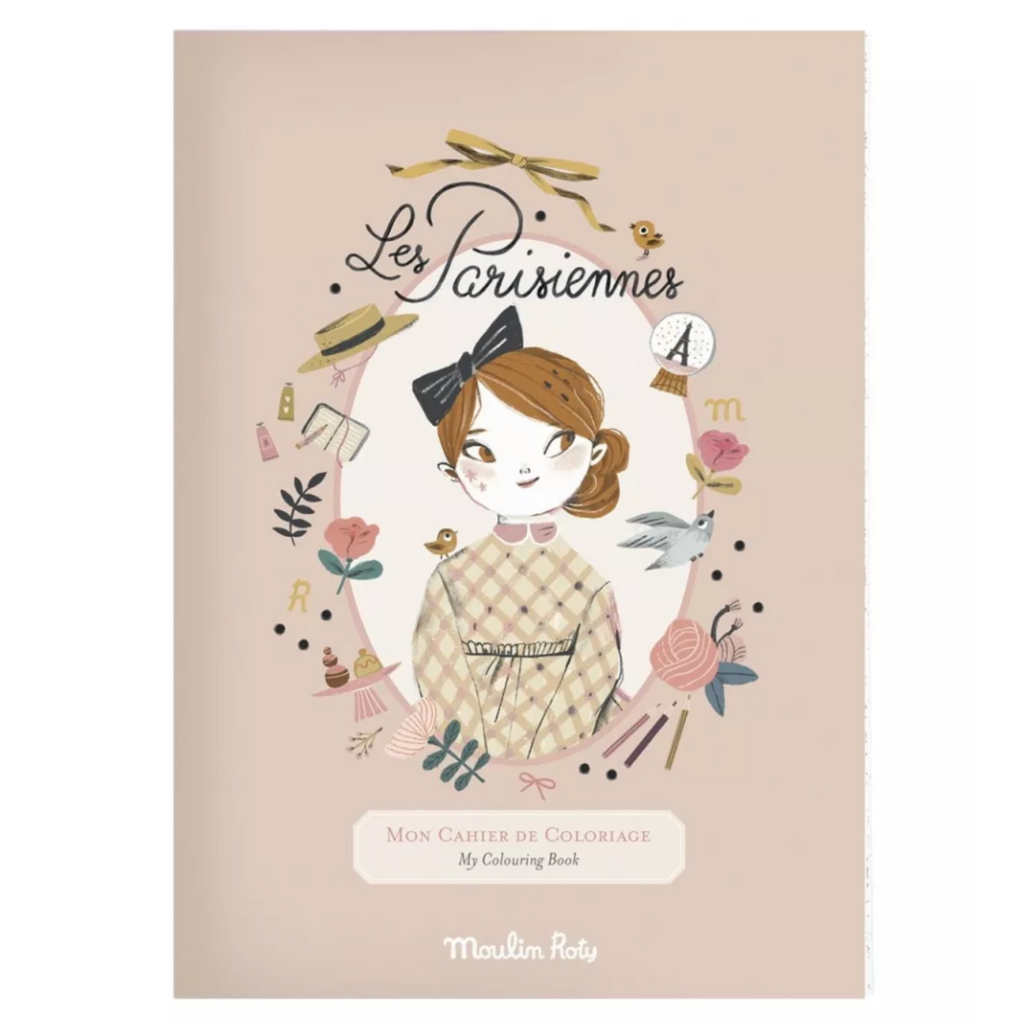 Parisienne Colouring Book - Little Kinfolk Boutique | Children's Clothing Regina, SK