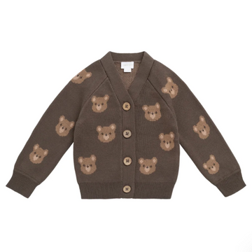 Samuel Bobbie Bear Cardigan - Little Kinfolk Boutique | Children's Clothing Regina, SK
