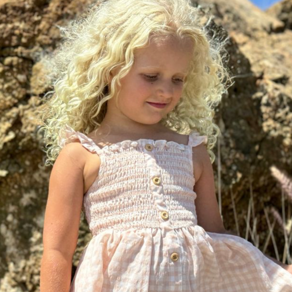 Jill Plaid Dress - Little Kinfolk Boutique | Children's Clothing Regina, SK