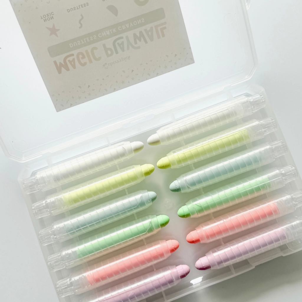 Dustless Chalk Crayons for Magic Wall - NEON - Little Kinfolk Boutique | Children's Clothing Regina, SK