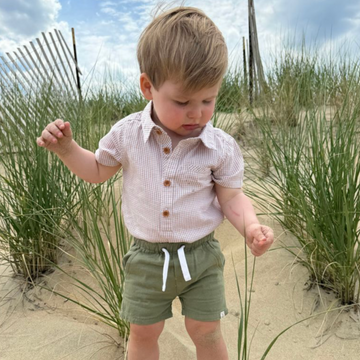 Hugo Twill Shorts - Little Kinfolk Boutique | Children's Clothing Regina, SK