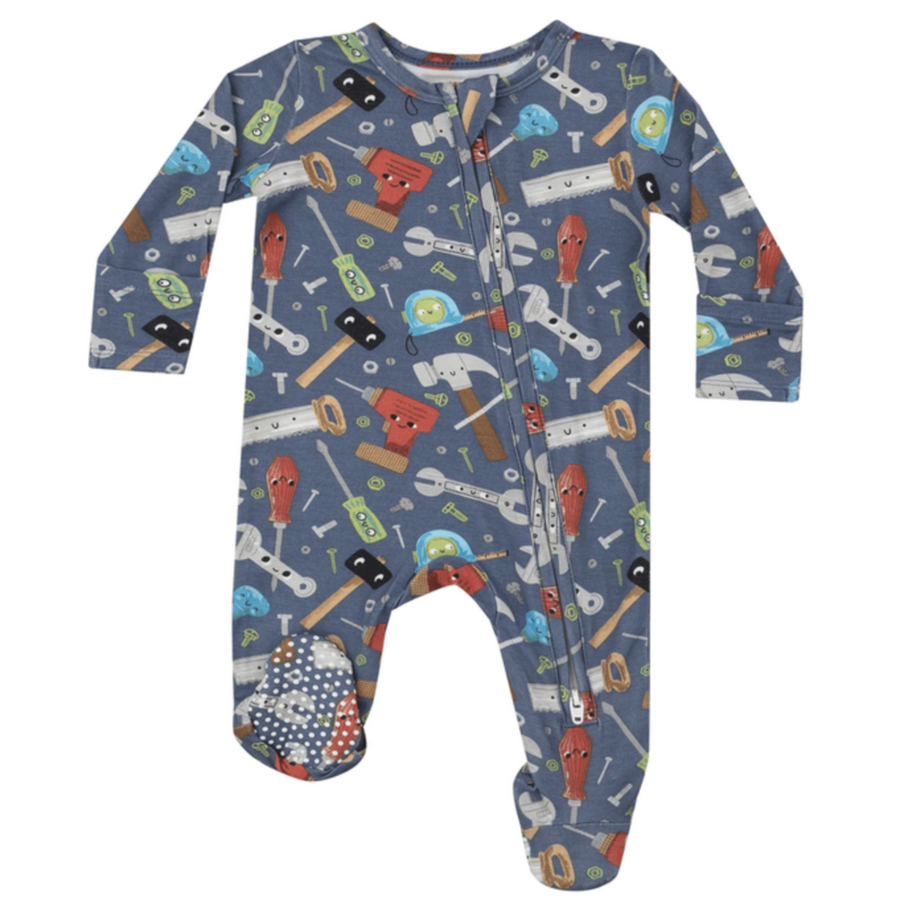 Happy Toolbox Sleeper - Little Kinfolk Boutique | Children's Clothing Regina, SK