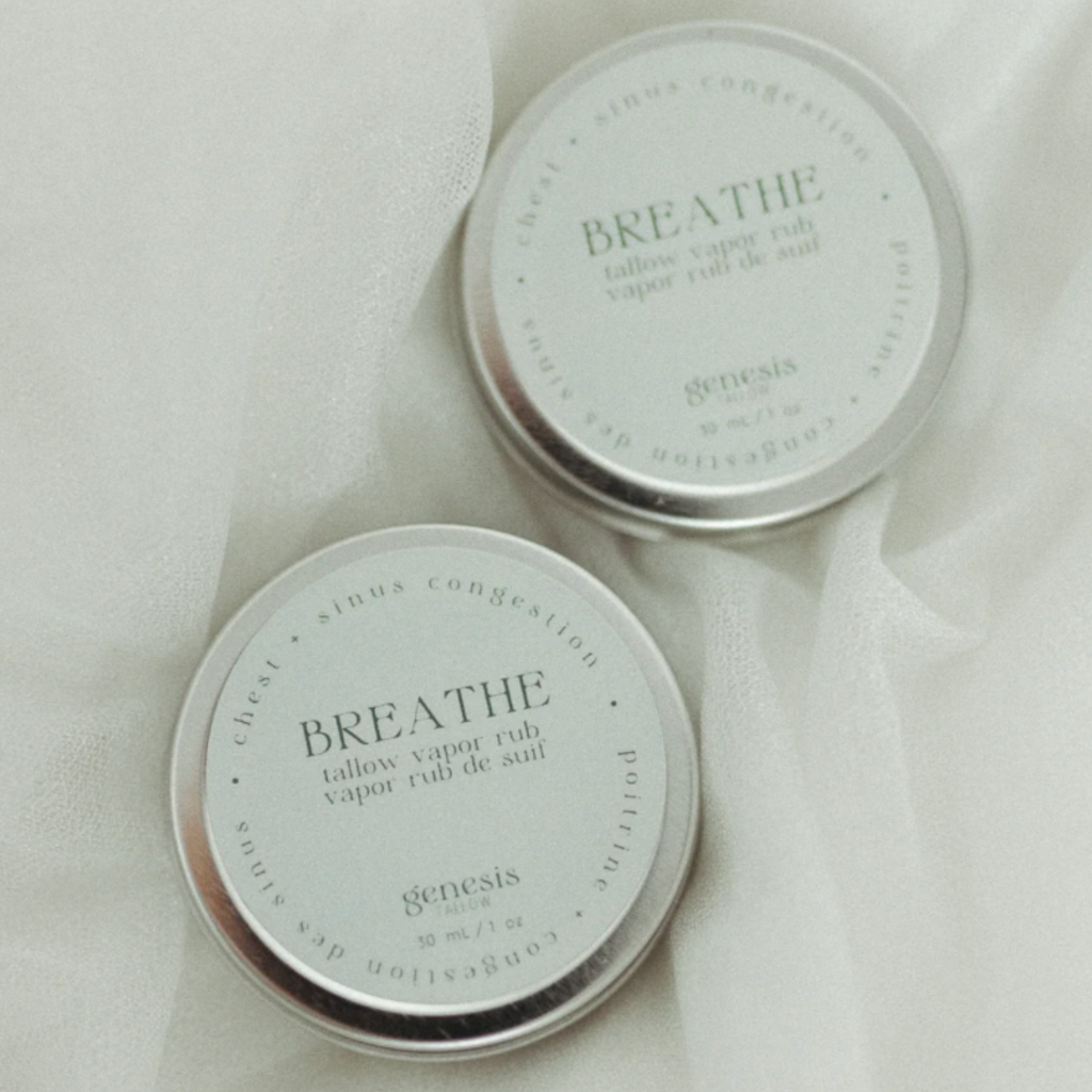 Breathe Tallow Vapor Rub - Little Kinfolk Boutique | Children's Clothing Regina, SK