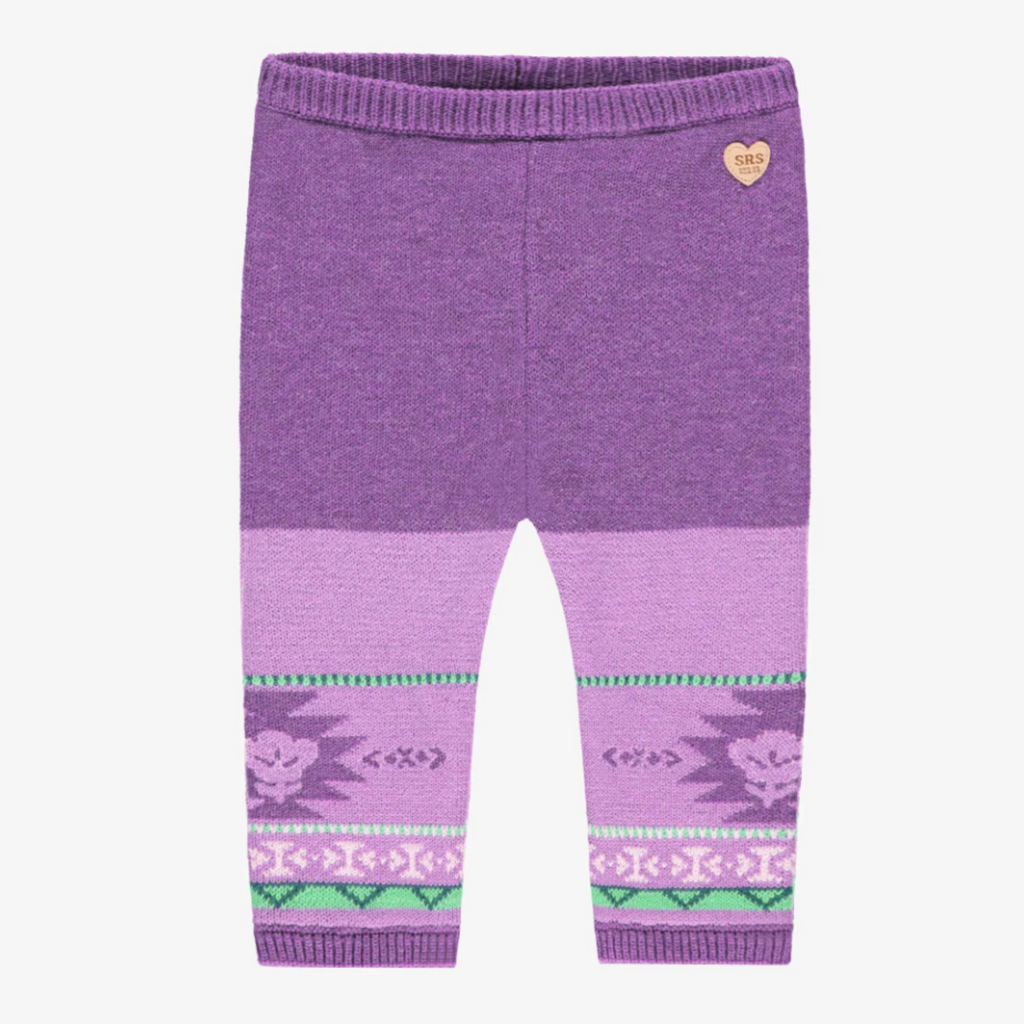 Amie Aztec Knit Leggings - Little Kinfolk Boutique | Children's Clothing Regina, SK