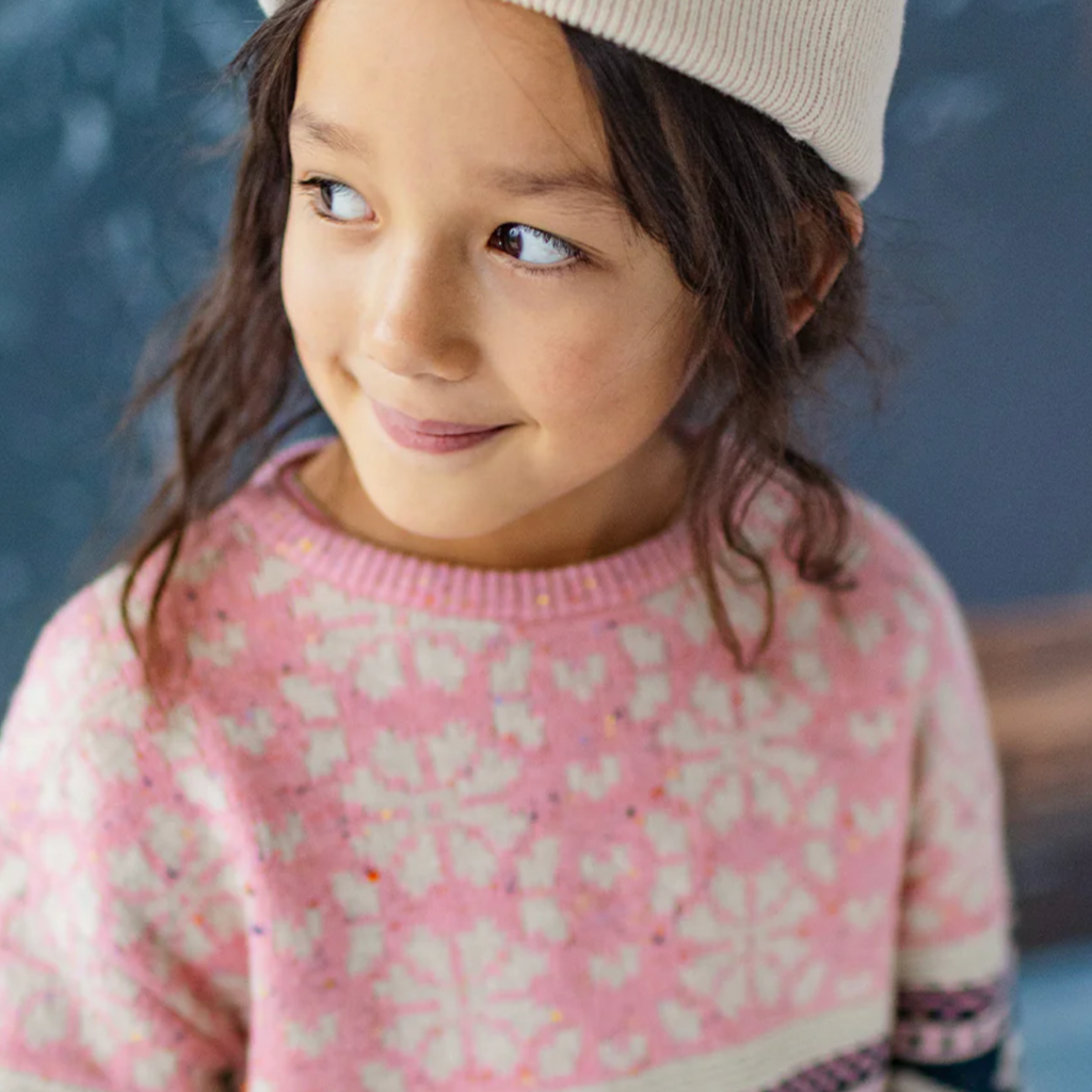 Caroline Nordic Knit Sweater - Little Kinfolk Boutique | Children's Clothing Regina, SK