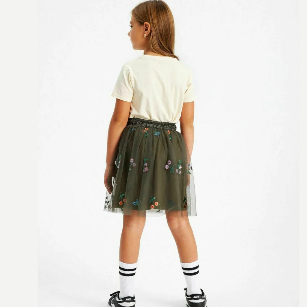 Johanna Embroidered Tulle Skirt - Little Kinfolk Boutique | Children's Clothing Regina, SK