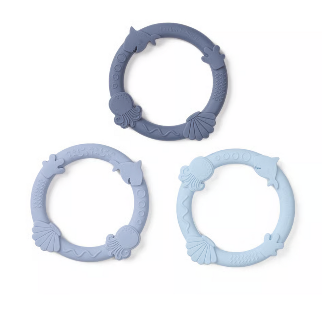 Louloulollipop Teething Rings - Seaside Collection - Little Kinfolk Boutique | Children's Clothing Regina, SK
