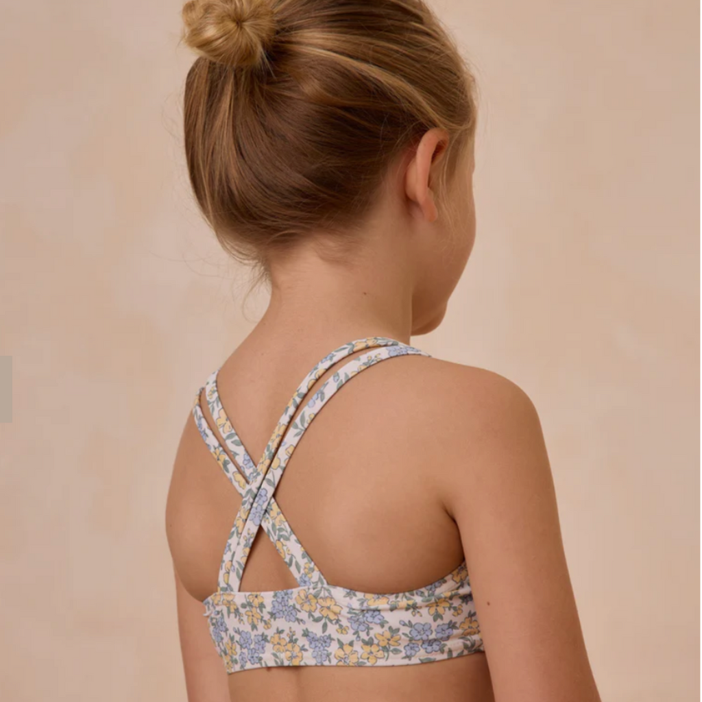 **PRE-SALE**Crop Rashguard 3 Piece Set || Bloom - Little Kinfolk Boutique | Children's Clothing Regina, SK