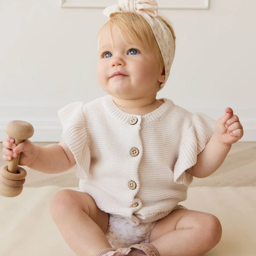 Elise Parisian Pink Vest - Little Kinfolk Boutique | Children's Clothing Regina, SK