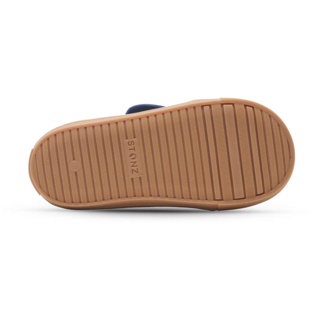 Stonz NAVY Cruiser Natural Toddler & Baby Shoes - Little Kinfolk Boutique | Children's Clothing Regina, SK
