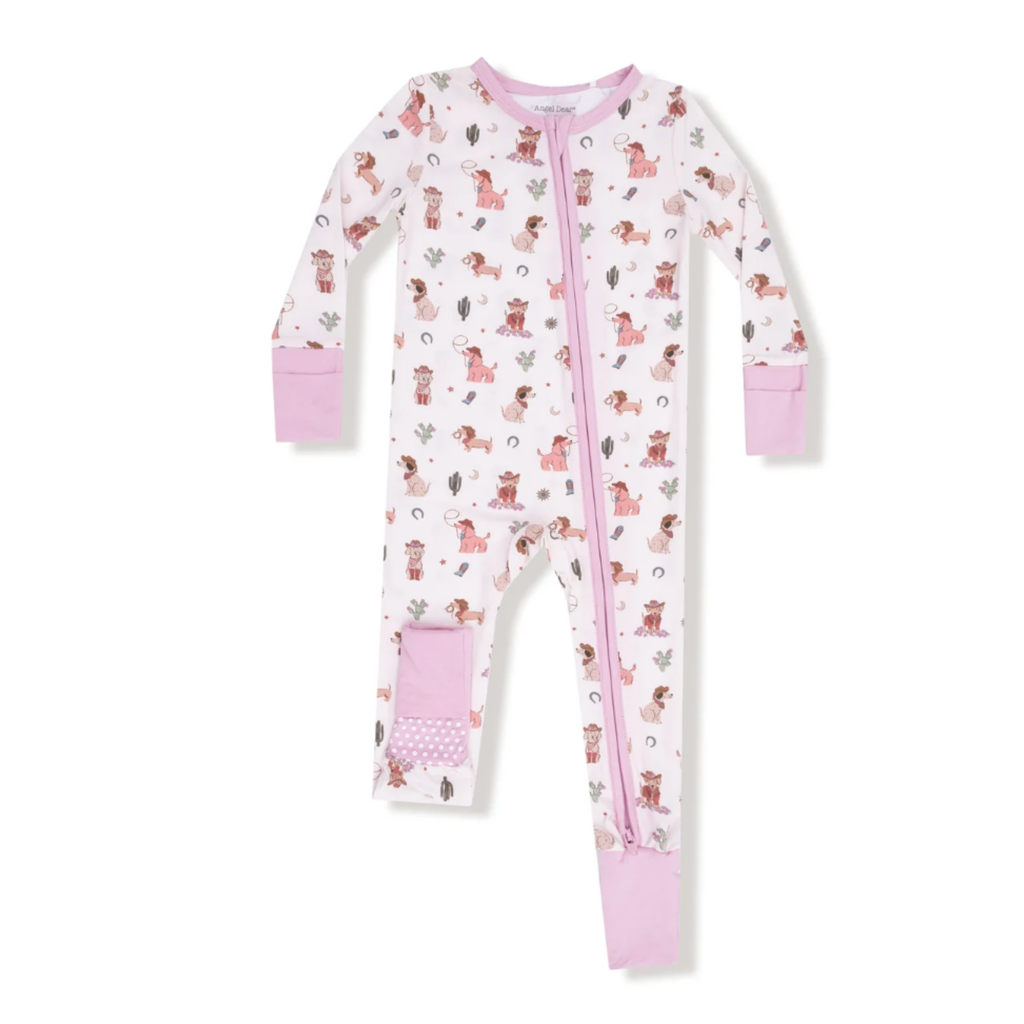 Cowboy & Cowgirl Dogs Sleepers - Little Kinfolk Boutique | Children's Clothing Regina, SK