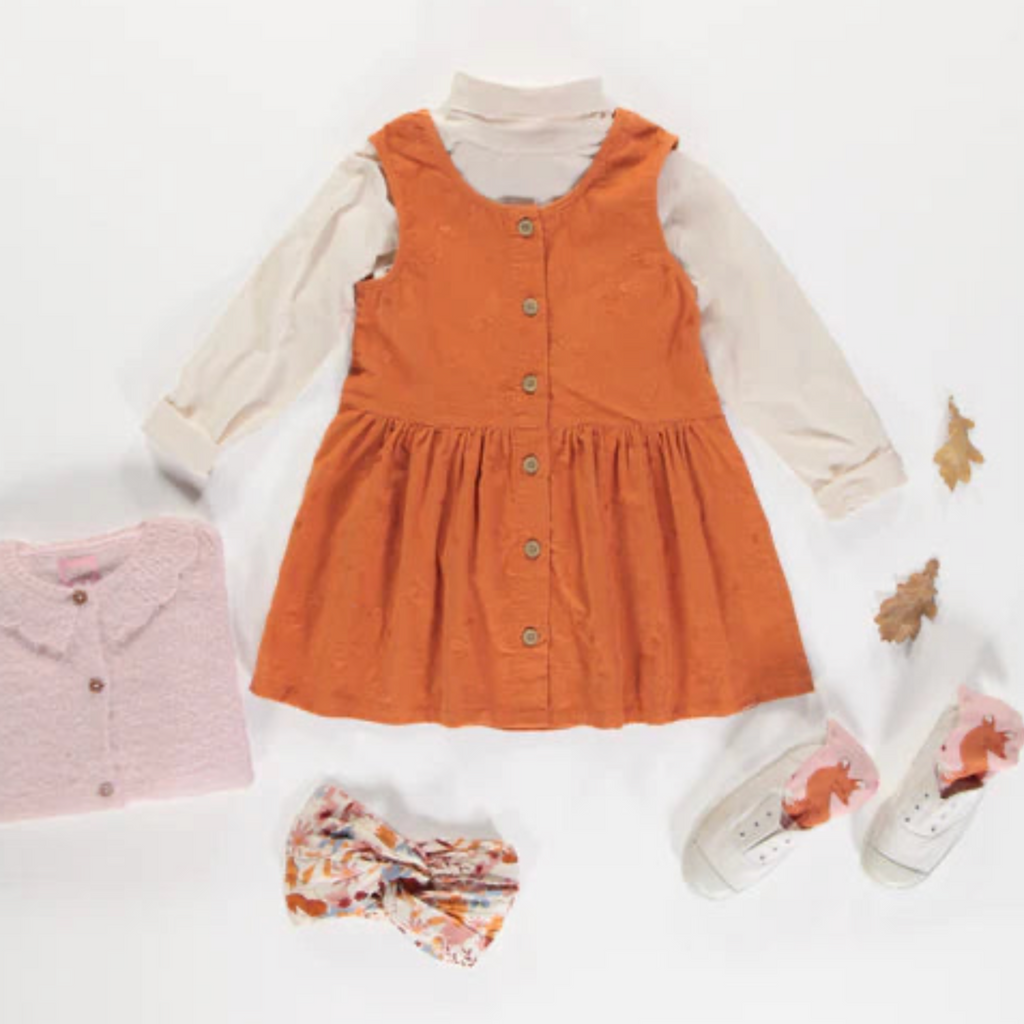 Rachel Corduroy Dress - Little Kinfolk Boutique | Children's Clothing Regina, SK