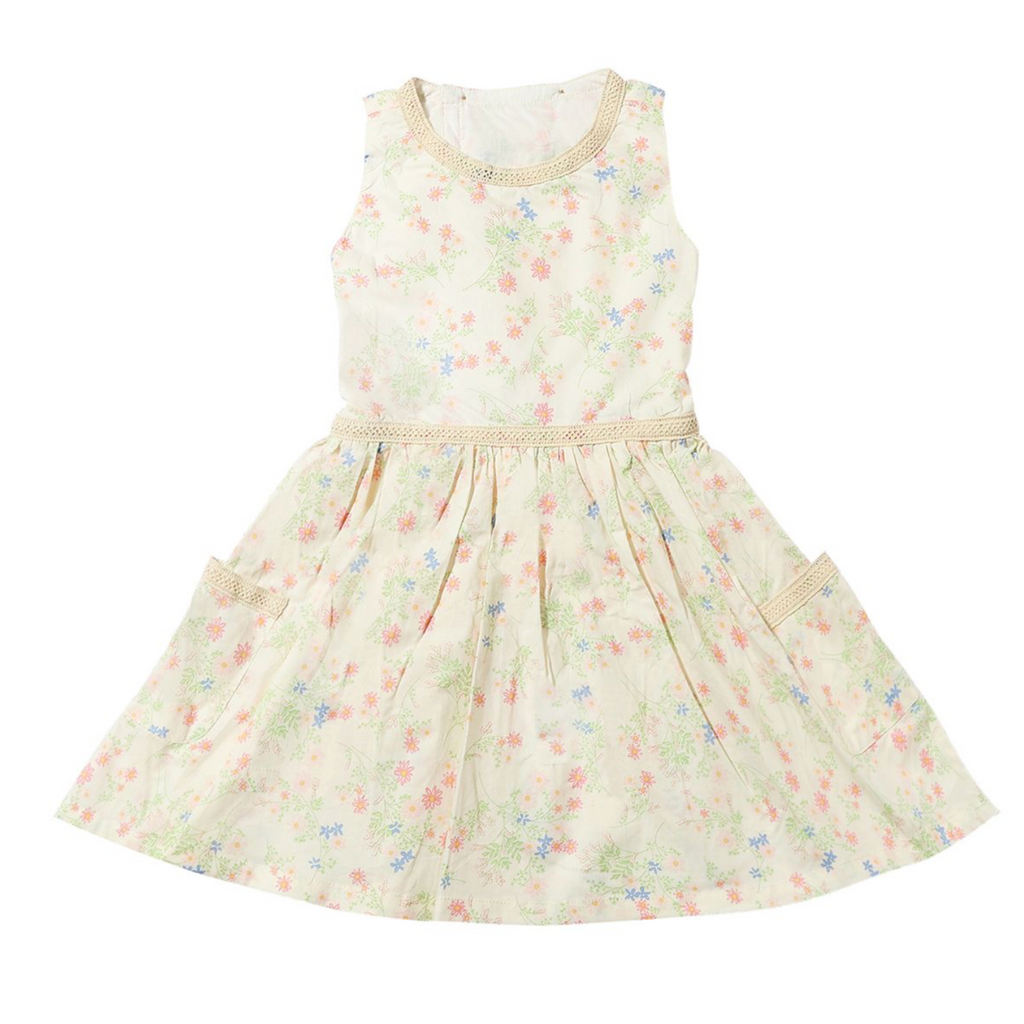 Meadow Floral Dress - Little Kinfolk Boutique | Children's Clothing Regina, SK