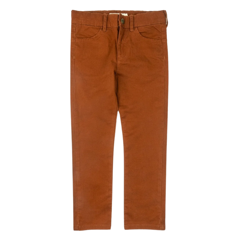 Terracotta Twill Pants - Little Kinfolk Boutique | Children's Clothing Regina, SK