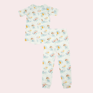 Mermaids Two Piece Pyjama Set - Little Kinfolk Boutique | Children's Clothing Regina, SK