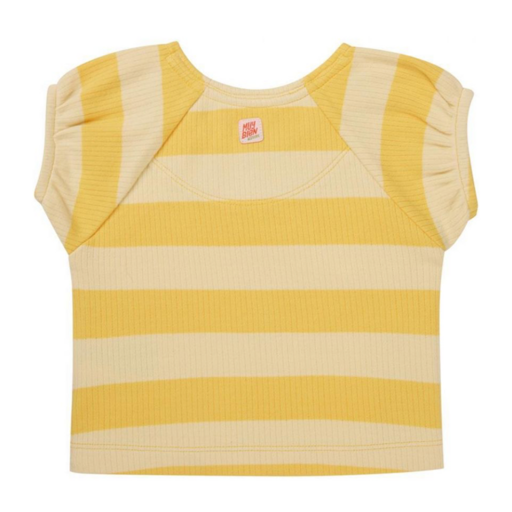 Menifee Honey Stripe Tee - Little Kinfolk Boutique | Children's Clothing Regina, SK