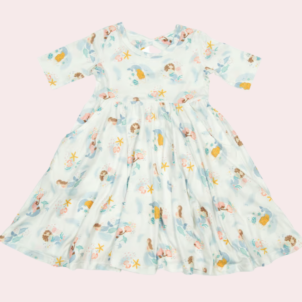 Mermaids Twirl Dress - Little Kinfolk Boutique | Children's Clothing Regina, SK