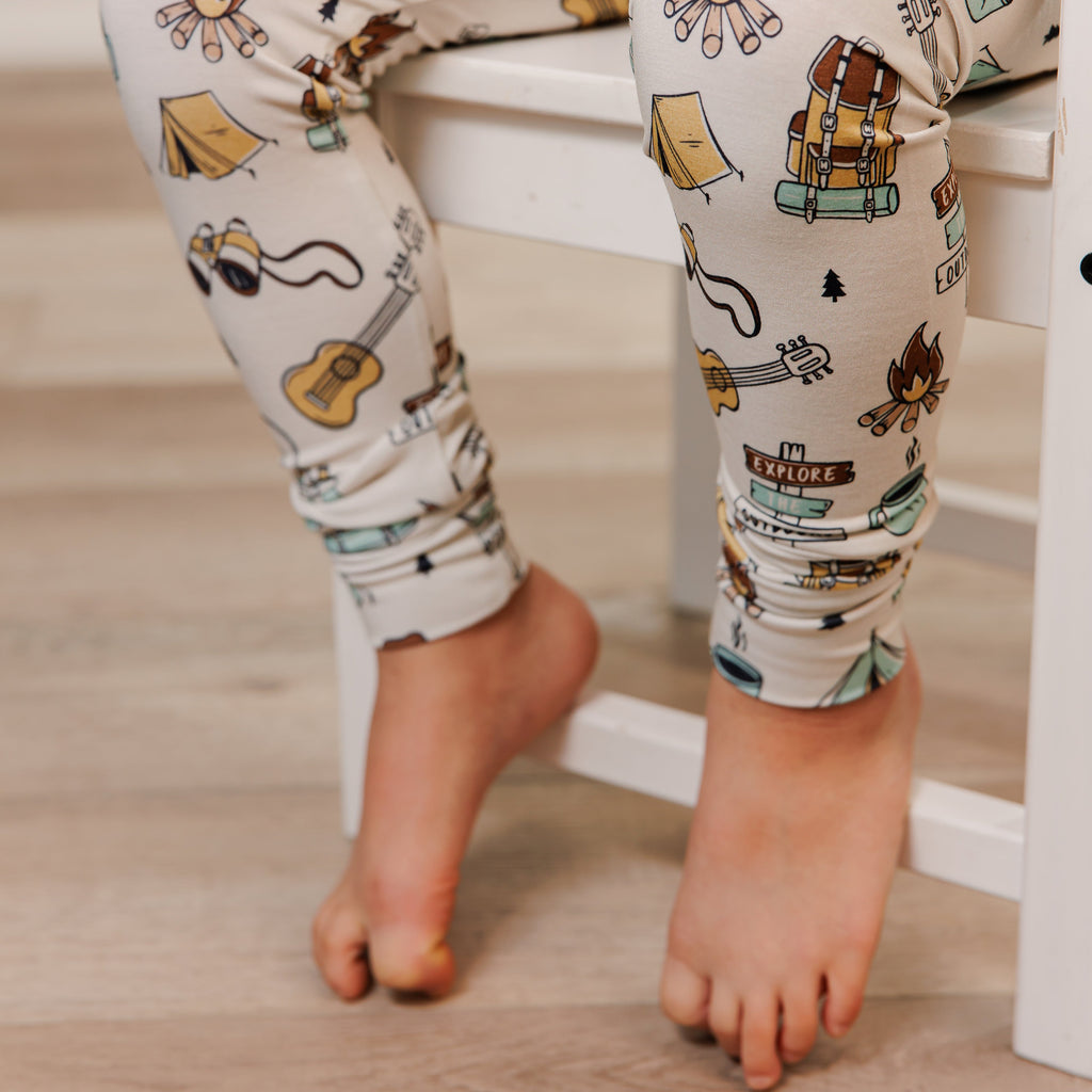 Camp Two Piece PJ Set - Little Kinfolk Boutique | Children's Clothing Regina, SK