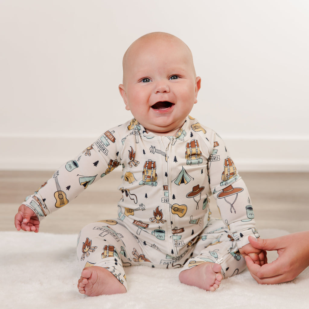 Camp Footless Sleeper - Little Kinfolk Boutique | Children's Clothing Regina, SK