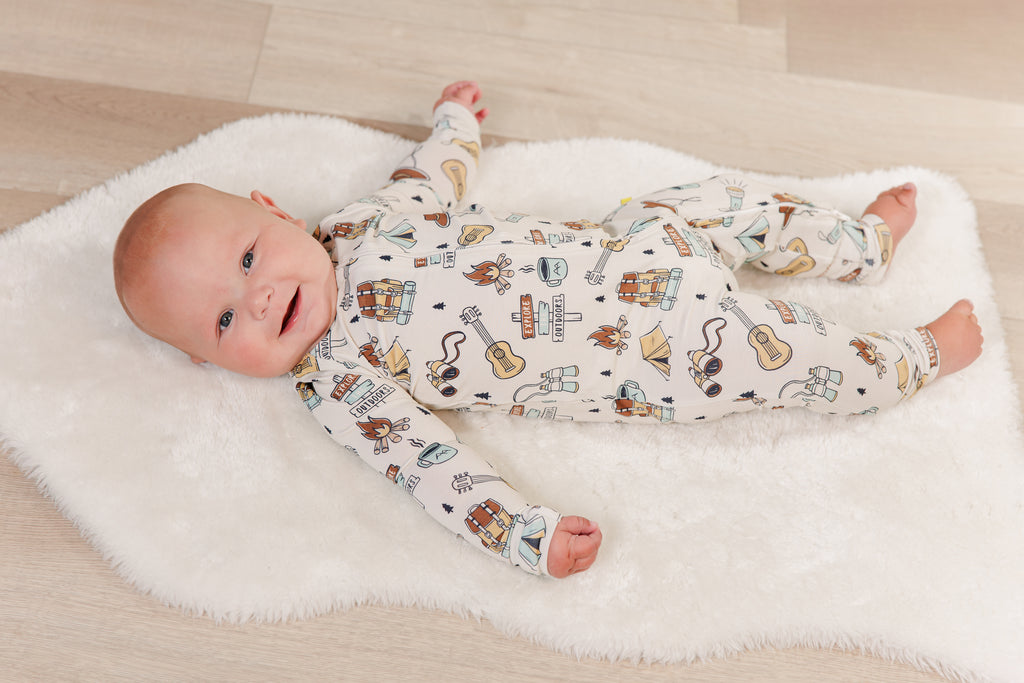 Camp Footless Sleeper - Little Kinfolk Boutique | Children's Clothing Regina, SK