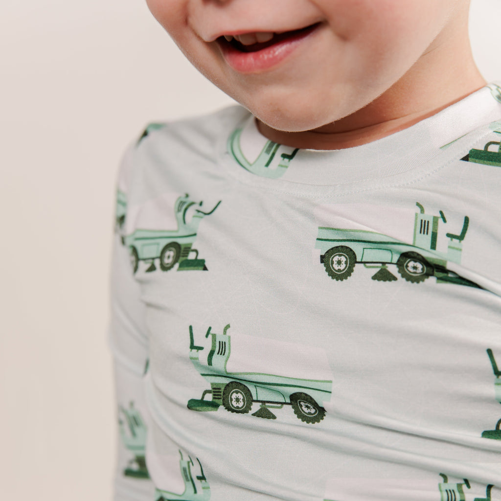Clean Sheet Zamboni Two Piece PJ Set - Little Kinfolk Boutique | Children's Clothing Regina, SK