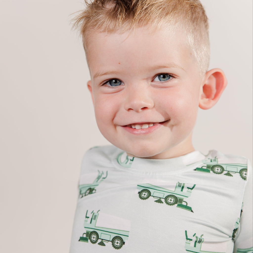 Clean Sheet Zamboni Two Piece PJ Set - Little Kinfolk Boutique | Children's Clothing Regina, SK