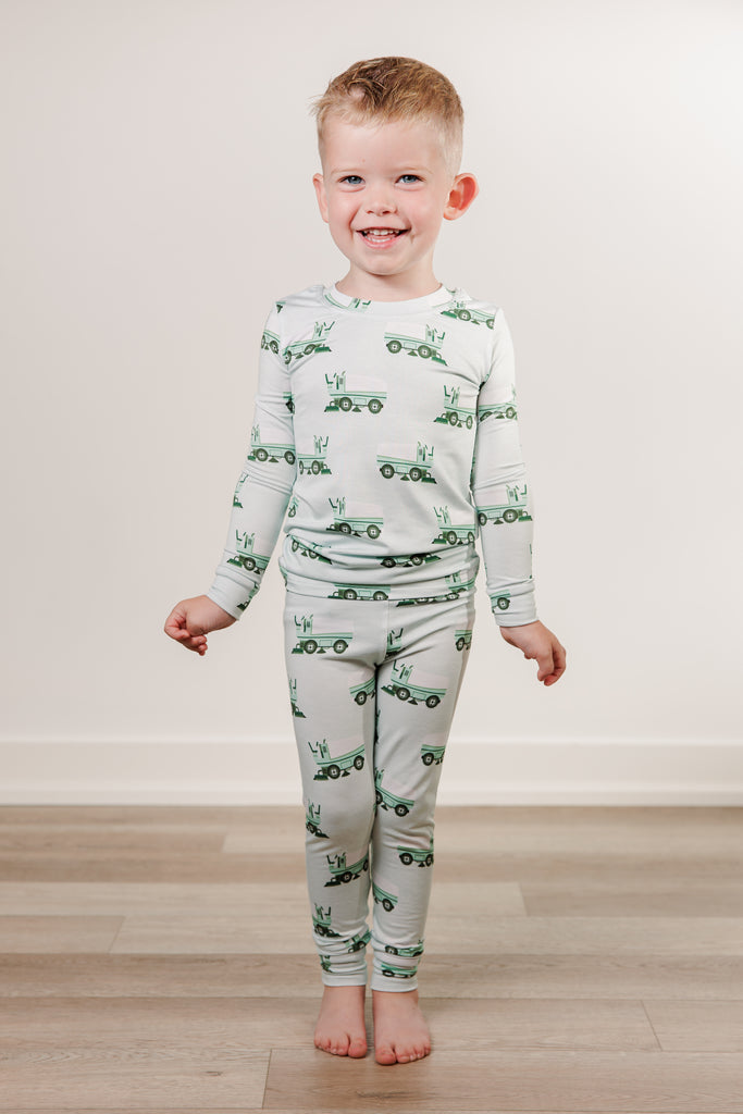 Clean Sheet Zamboni Two Piece PJ Set - Little Kinfolk Boutique | Children's Clothing Regina, SK