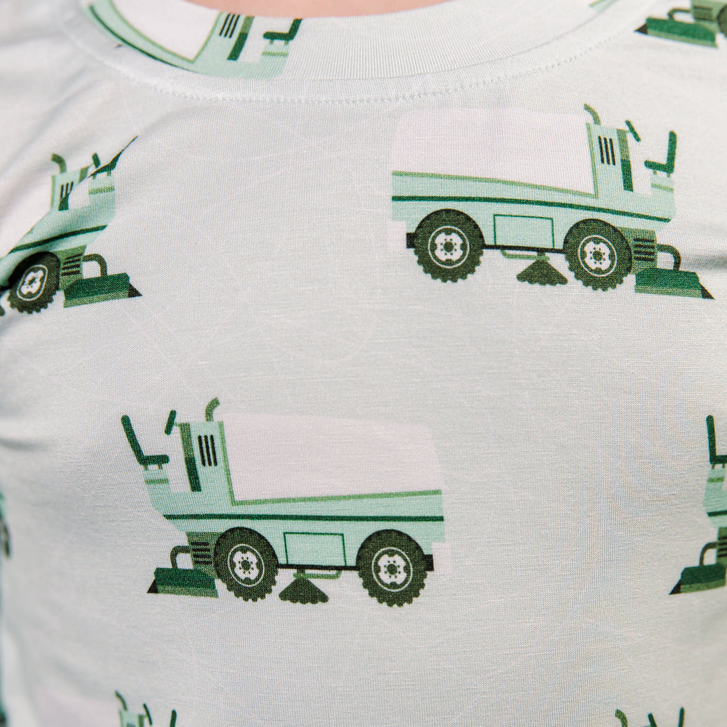 Clean Sheet Zamboni Two Piece PJ Set - Little Kinfolk Boutique | Children's Clothing Regina, SK