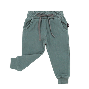 Leafy Green Bamboo Sweatpants - Little Kinfolk Boutique | Children's Clothing Regina, SK