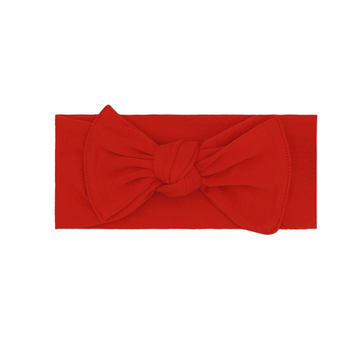 Santa Red Bamboo Headband - Little Kinfolk Boutique | Children's Clothing Regina, SK