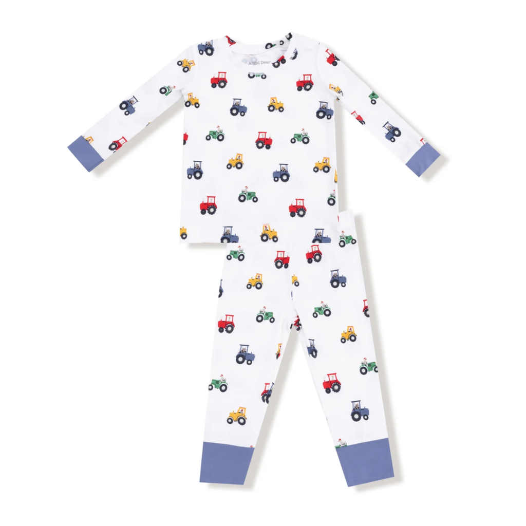 Mini Tractors PJ Set - Little Kinfolk Boutique | Children's Clothing Regina, SK