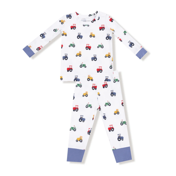 Mini Tractors PJ Set - Little Kinfolk Boutique | Children's Clothing Regina, SK