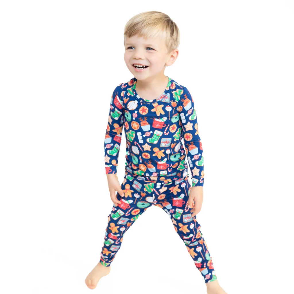 Christmas Treats 2 Piece PJ Set - Little Kinfolk Boutique | Children's Clothing Regina, SK