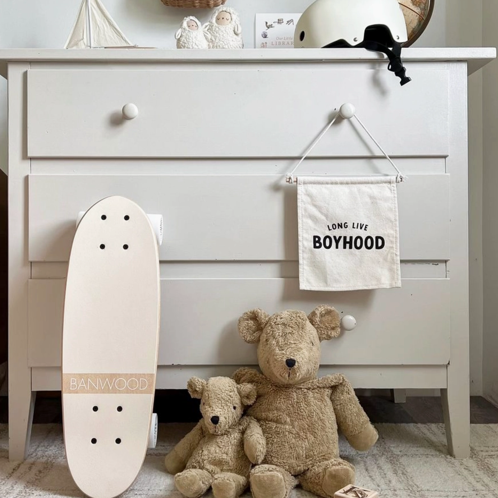 Long Live Boyhood Canvas Banner - Little Kinfolk Boutique | Children's Clothing Regina, SK